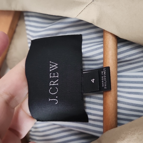 J. CREW | Japanese Poplin Swing Coat - Picture 9 of 13